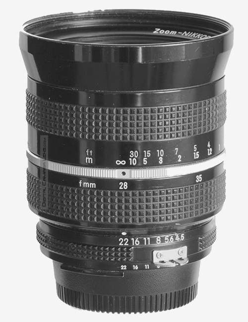 Zoom-NIKKOR 28-45 mm. f/4.5 - Prueba - Review - Test